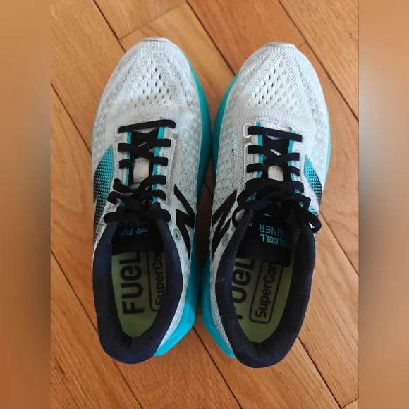 New Balance Unisex FuelCell SC WRCXLW4 White Running Shoes Sneakers M 6.5 W 7 B - Picture 2 of 6